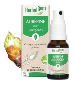 Aubépine (Crataegus oxyacantha) bourgeon BIO, 15 ml